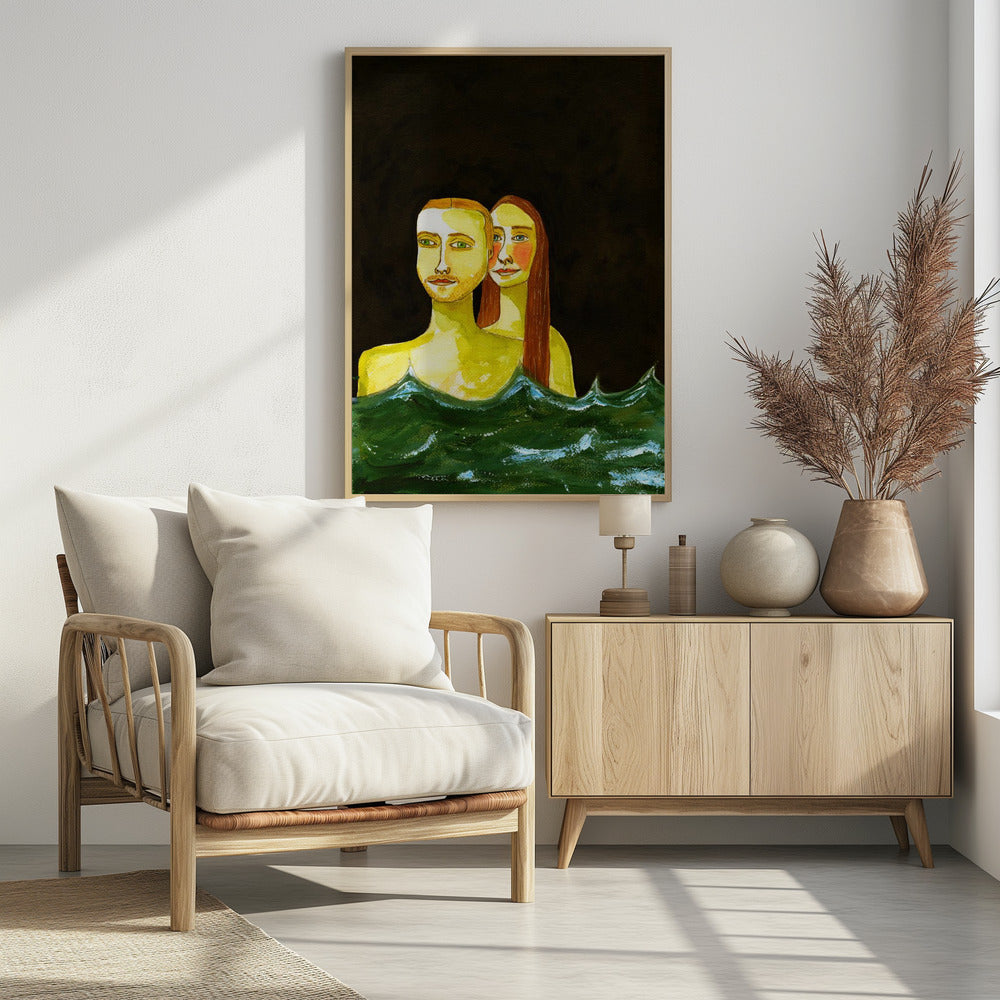 De zwemmers | Poster