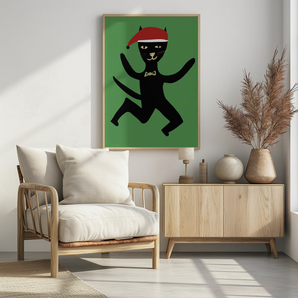 Kerstkat | Poster