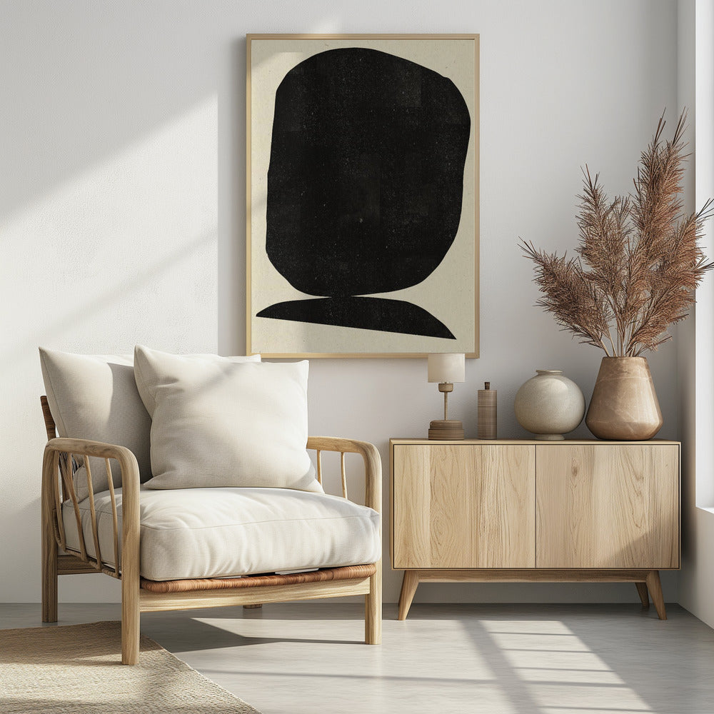 Schaduwabstractie | Poster