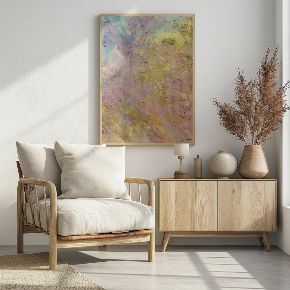 Pastelroze Dromen | Poster