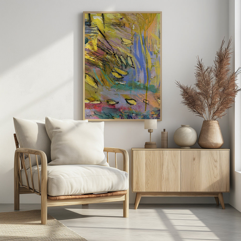 Levendige wervelwind | Poster