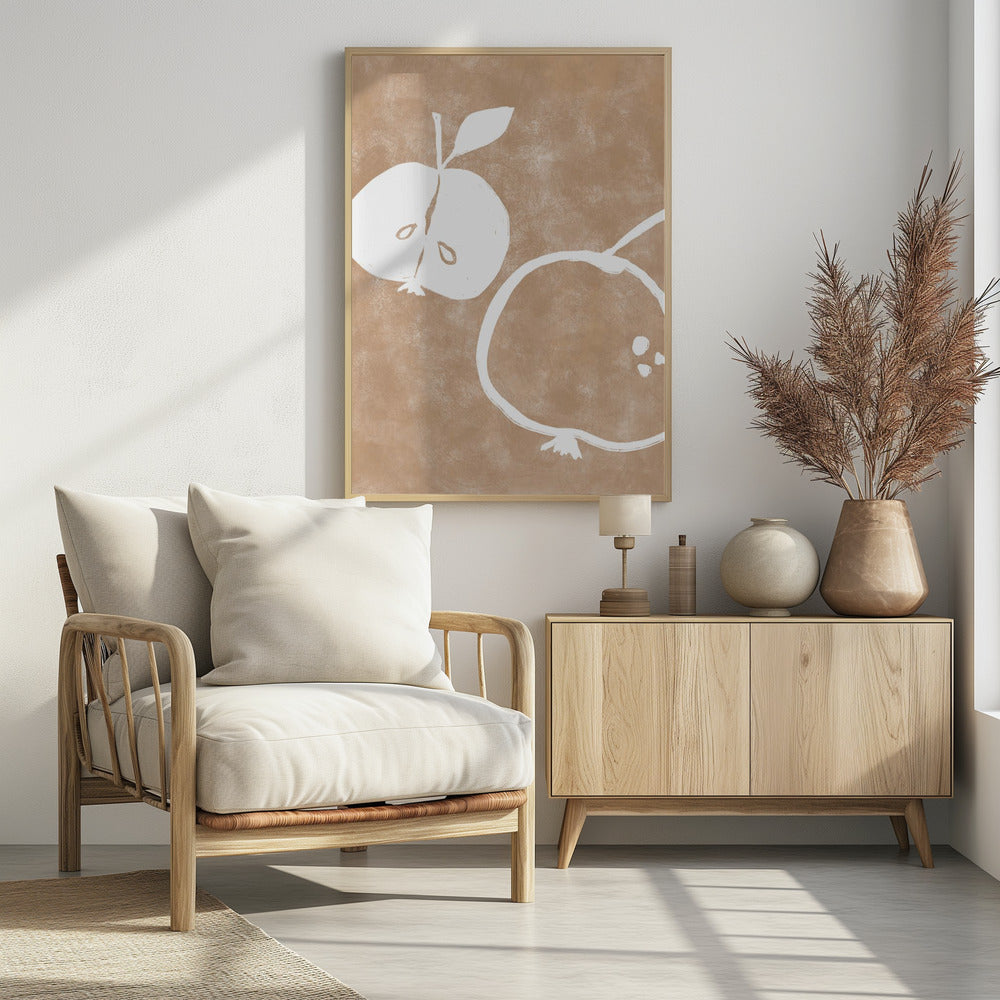 Fruit Silhouetten | Poster
