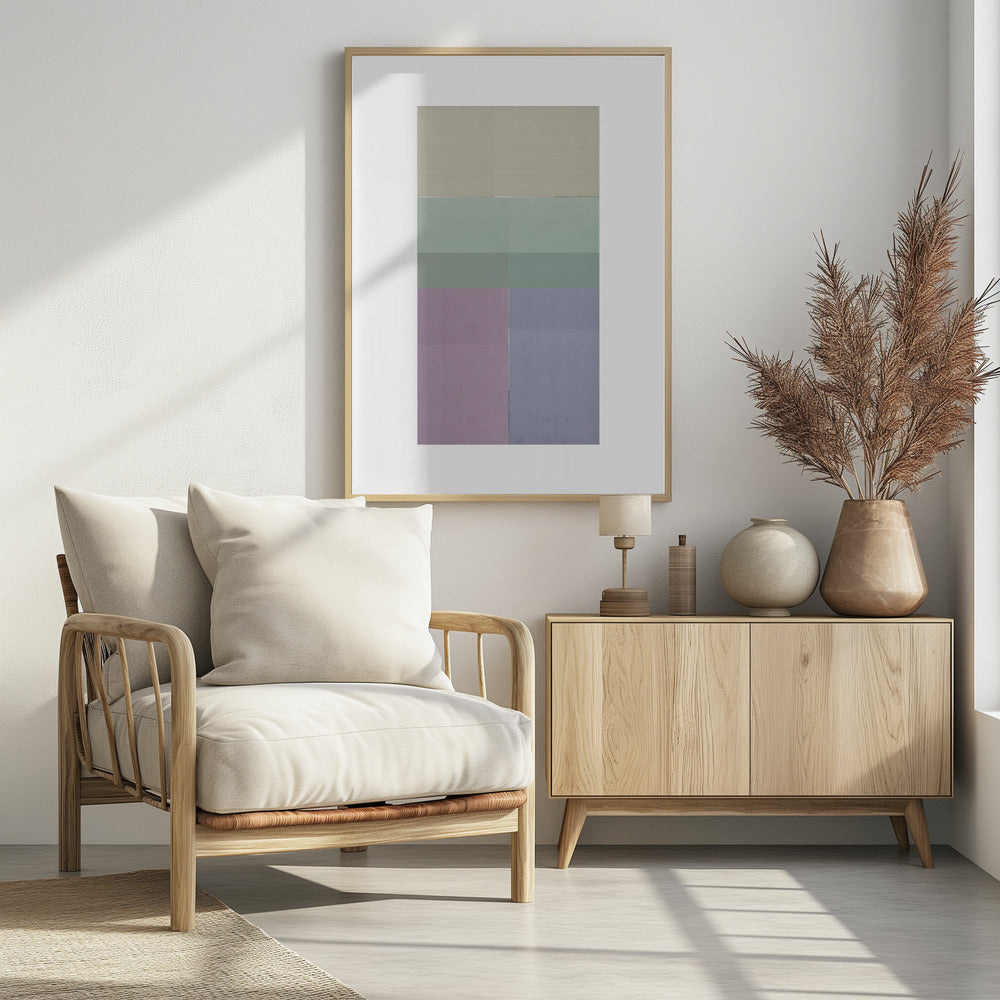Abstracte textuurcompositie 2 | Poster
