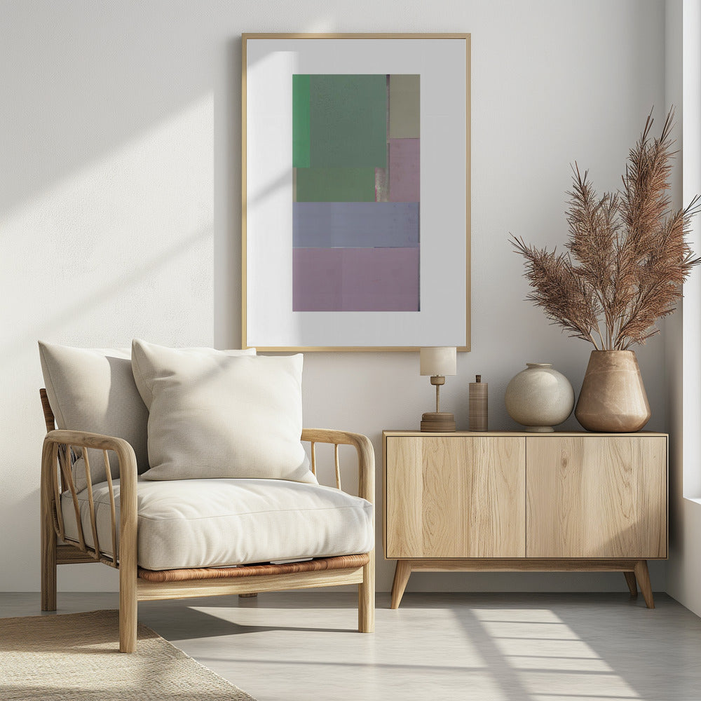 Abstracte textuurcompositie 3 | Poster
