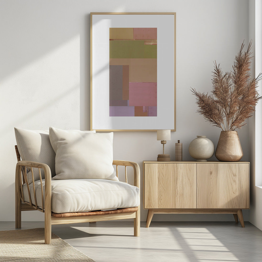 Abstract Textured Composition 5 | Poster