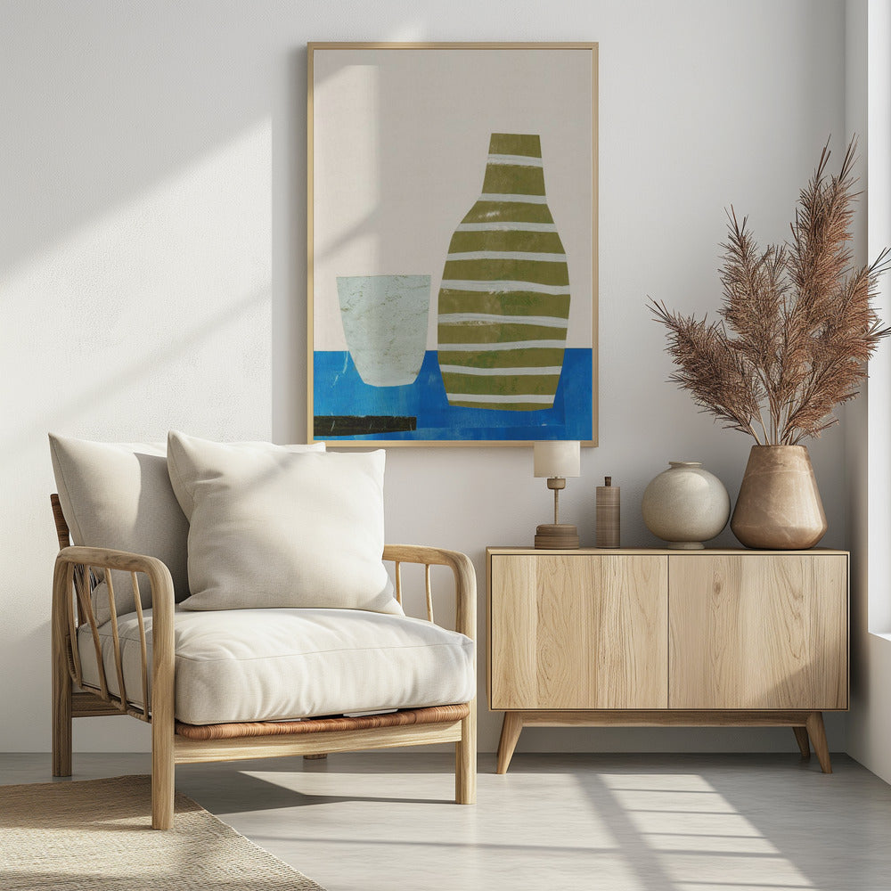 Everyday Simplicity - Vessel and Glass | Poster