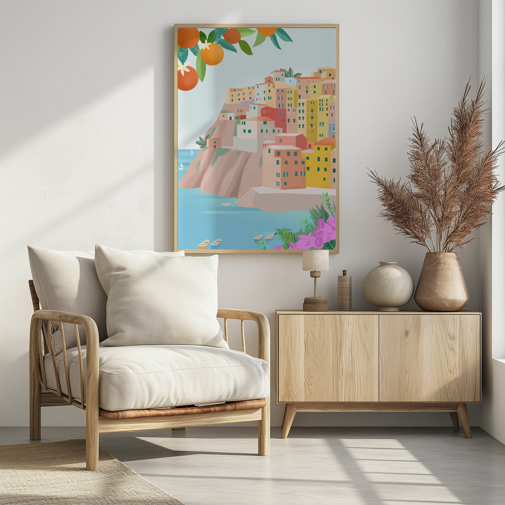 Cinque Terre, Italië | Poster