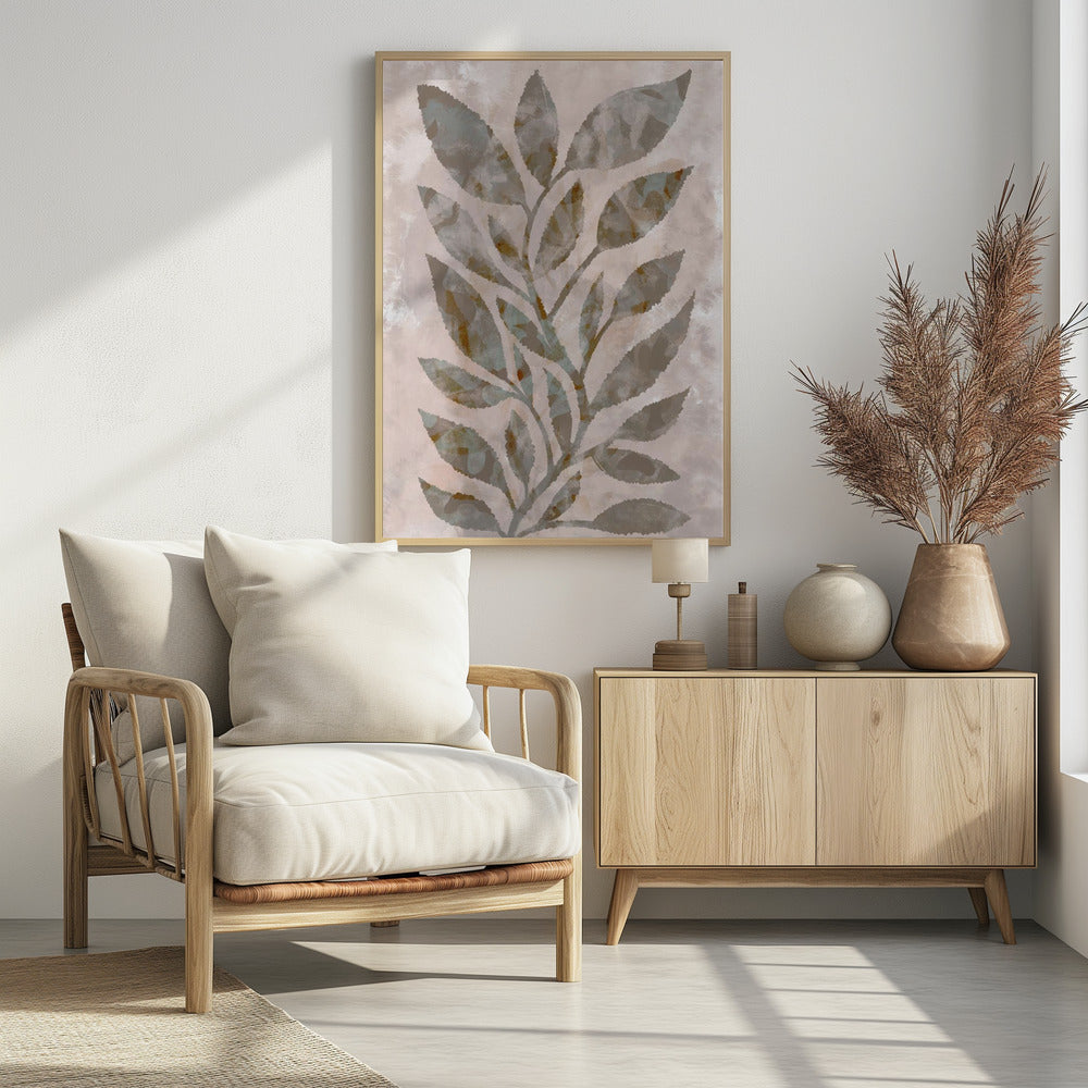 Abstracte bladeren | Poster