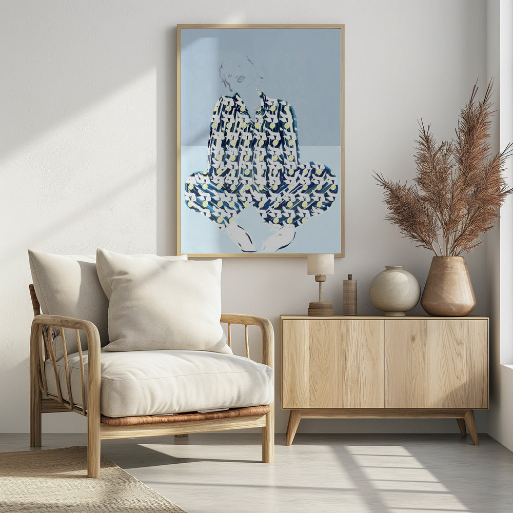 Pyjamavrouw 1 | Poster