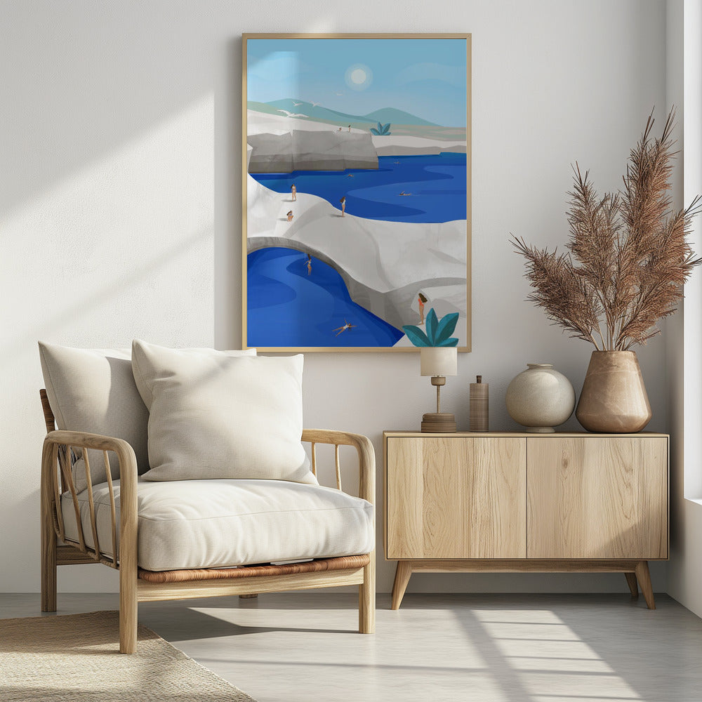 Cliff Jumping, Griekenland | Poster