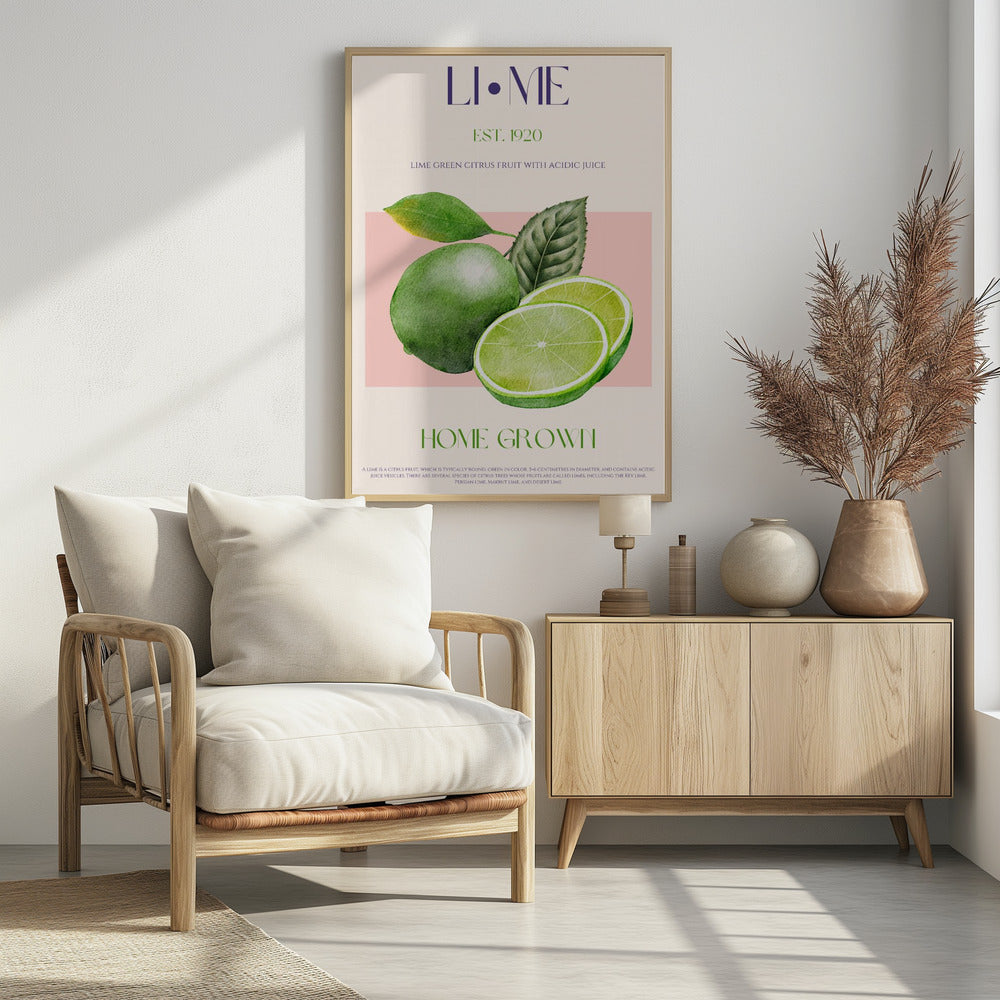 Pittige Groene Verrukking | Poster