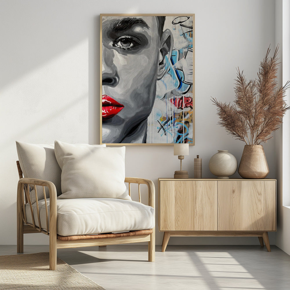 Levendige graffiti-blik | Poster