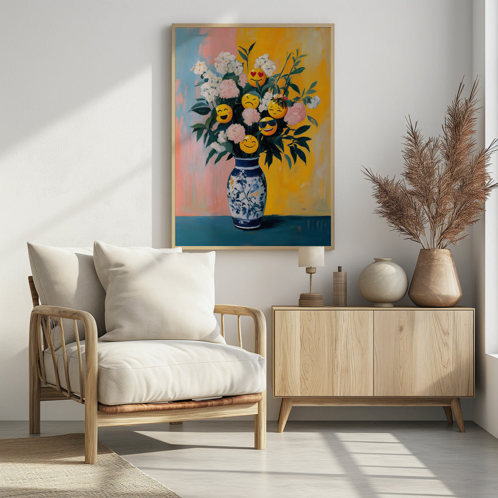 Bloemenemoji's | Poster