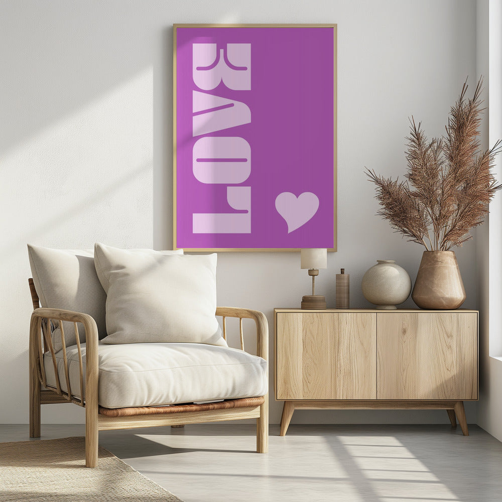 Purple Love Vibe | Poster
