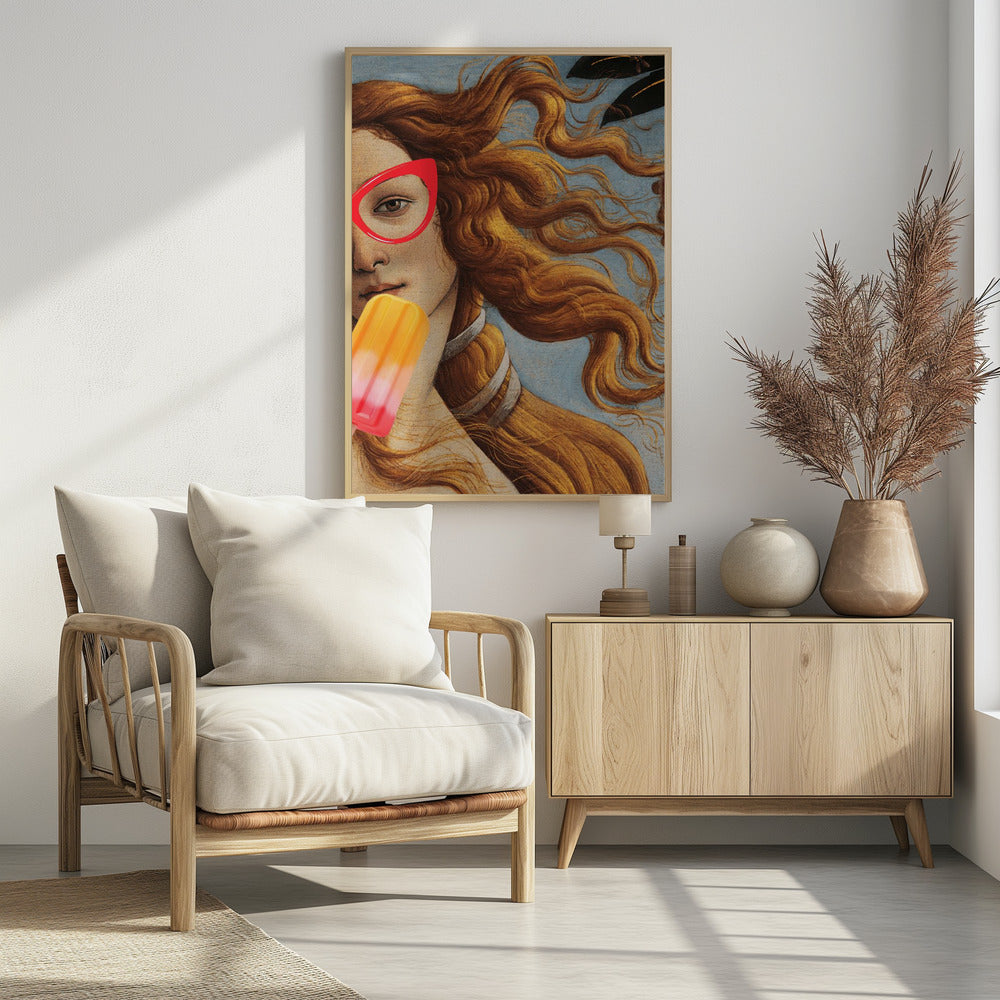 Zomer De geboorte van Venus | Poster