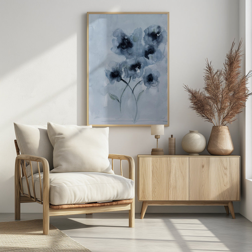 Poppy Blue | Poster