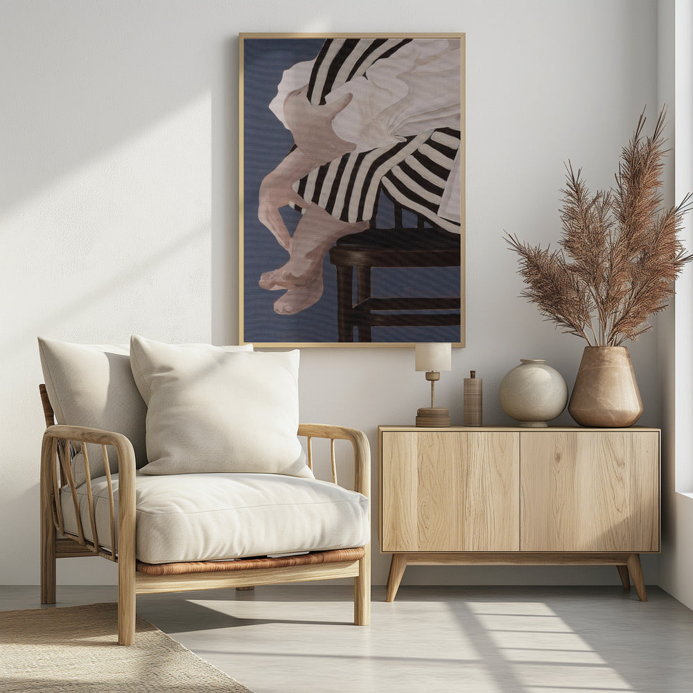 Figure Seated on a Chair | Poster