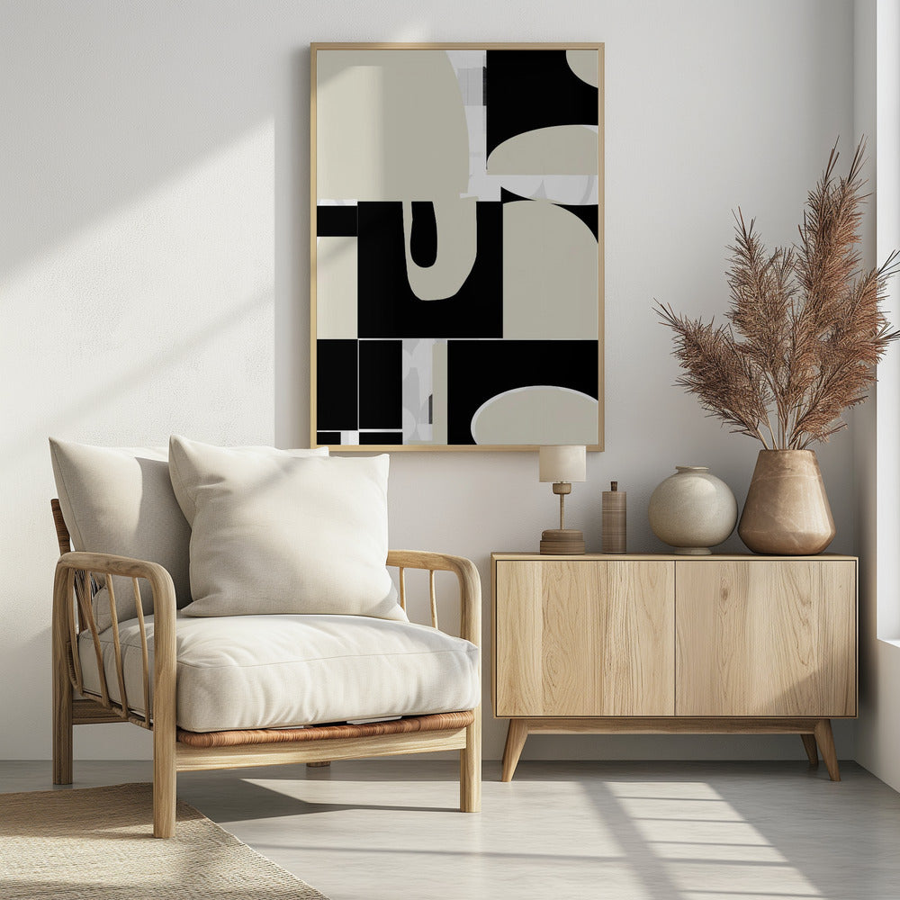 Geassembleerde abstractie | Poster