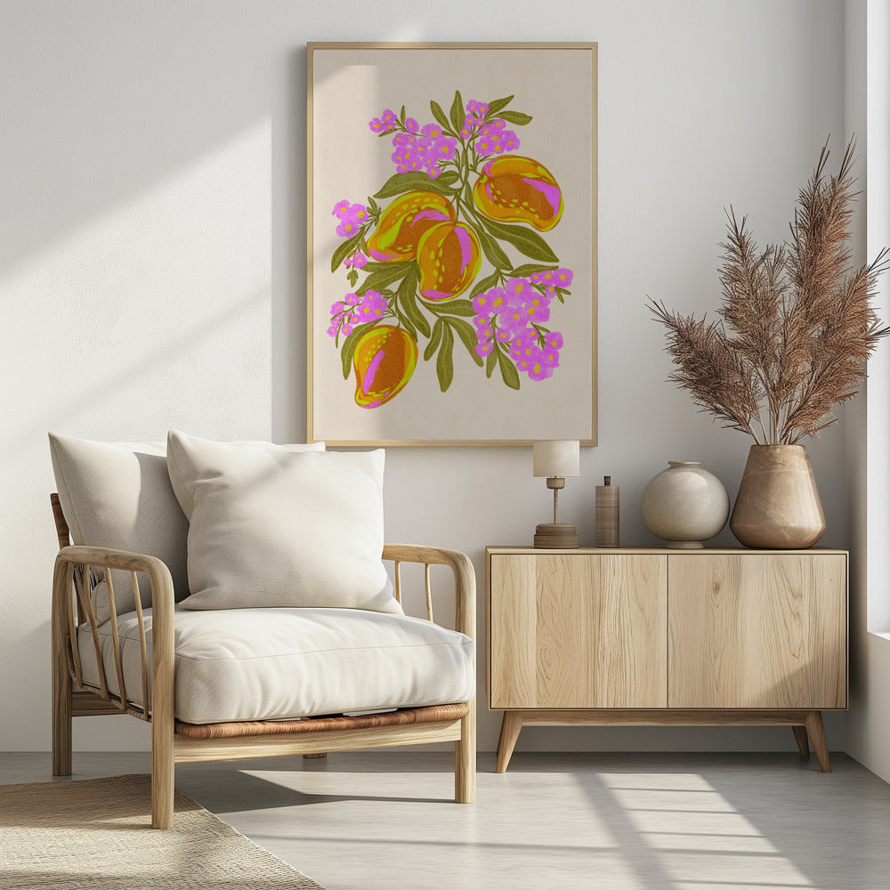 Levendige Mango's | Poster