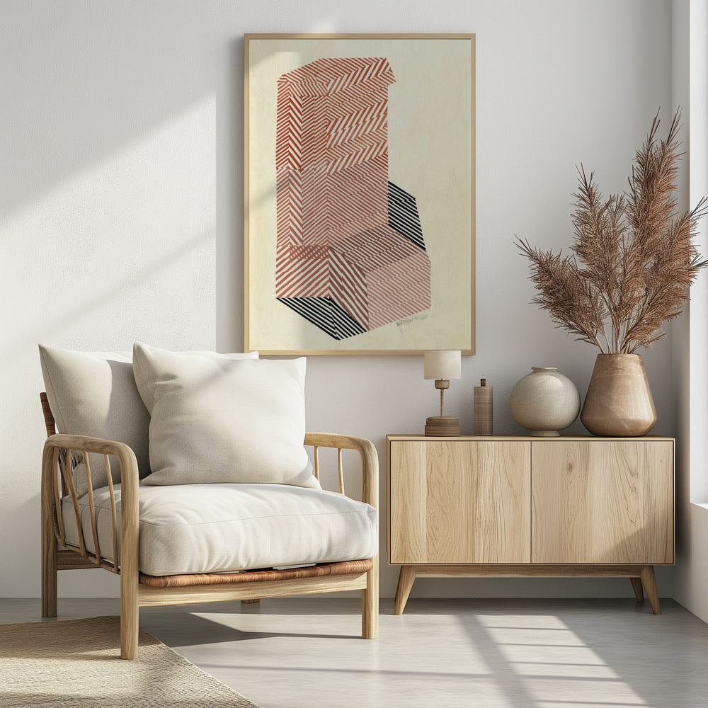 Veelhoekige vorm I. | Poster