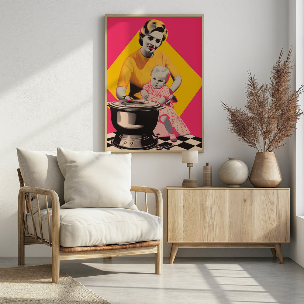 Surrealistische moeder | Poster