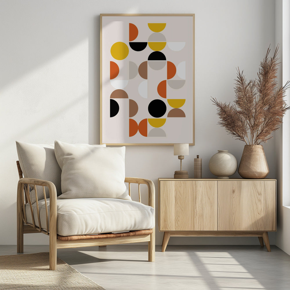 Mid-Century patroon | Poster