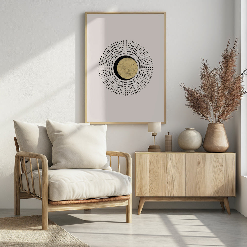 Minimalistische Zon | Poster