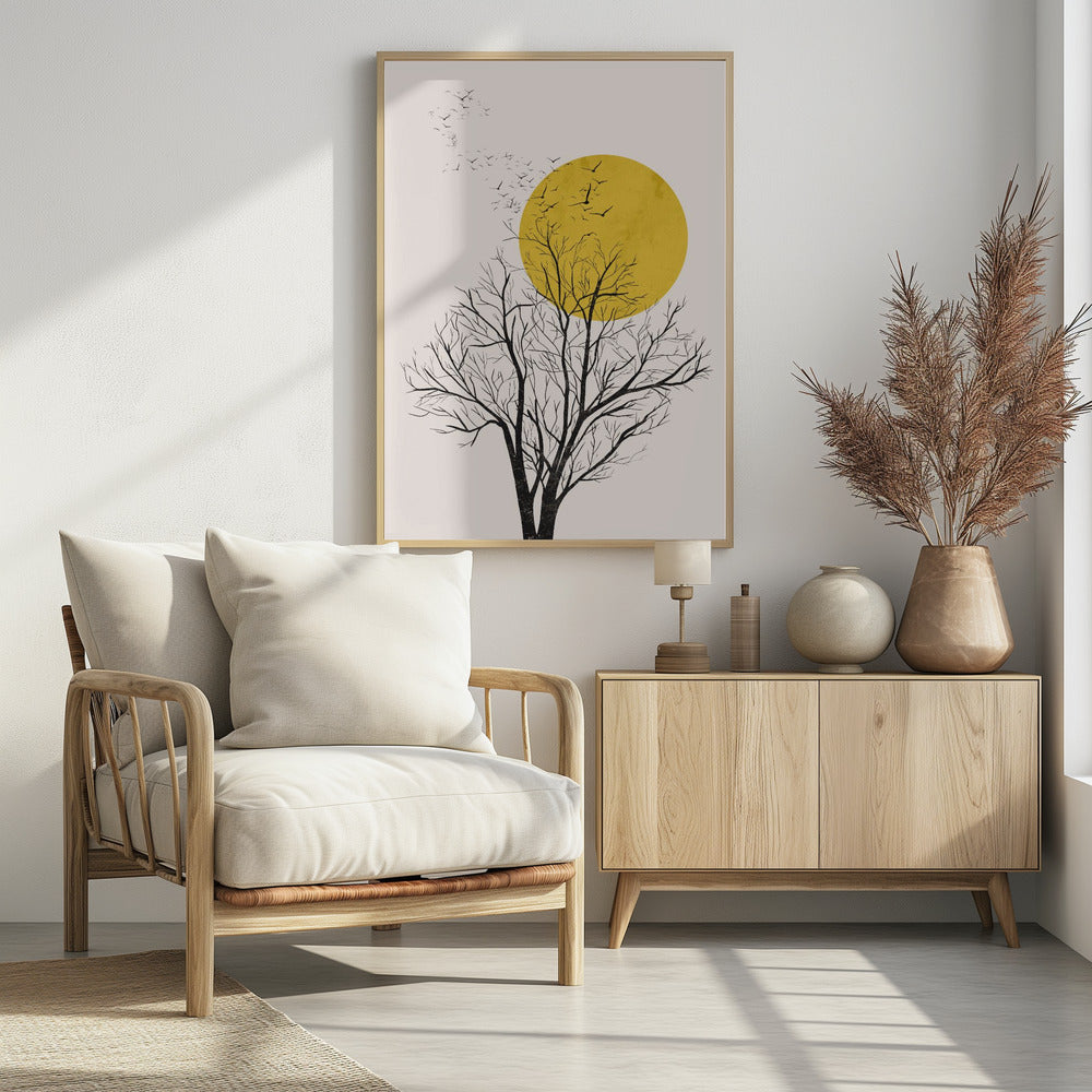 Boven de bomen | Poster