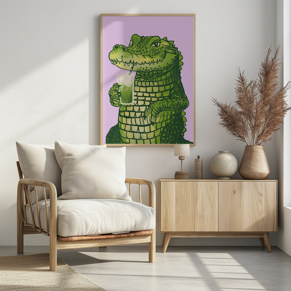 Matcha krokodil | Poster