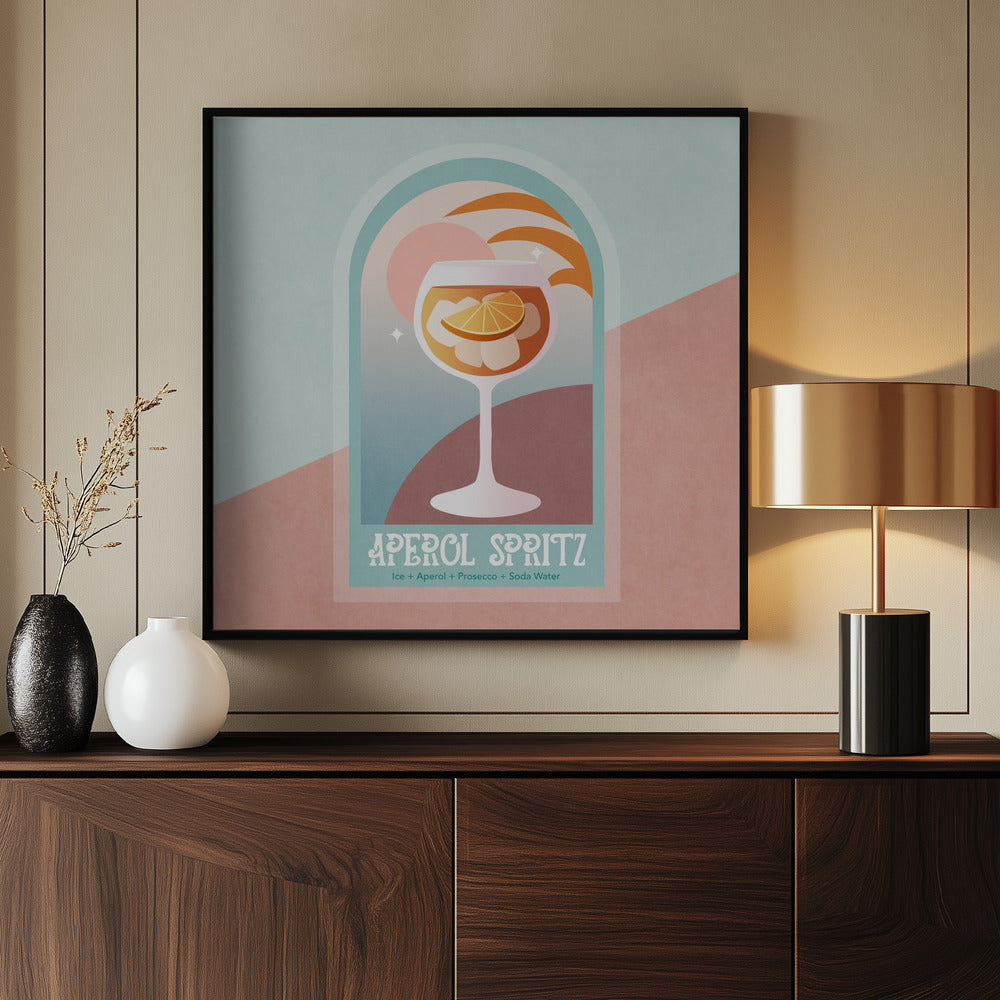 Zonsondergang Sip Delight | Poster