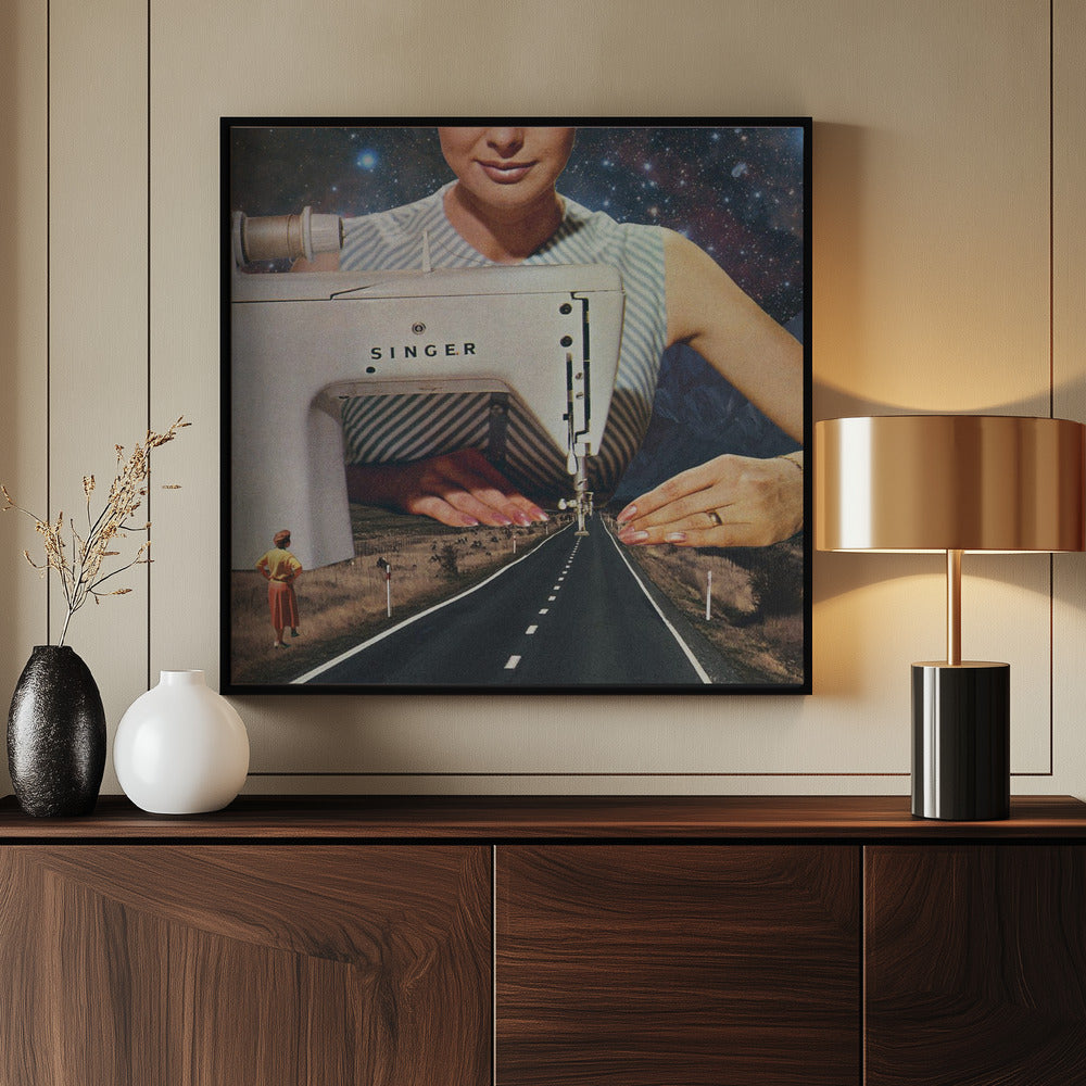 Zo ontstaat een weg | Poster