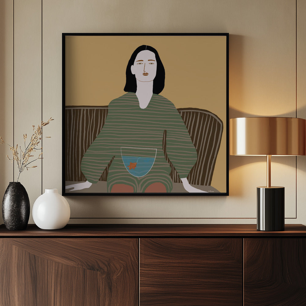 Fish lady | Poster