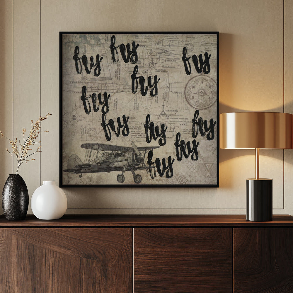 letterkunst [FLY] | Poster