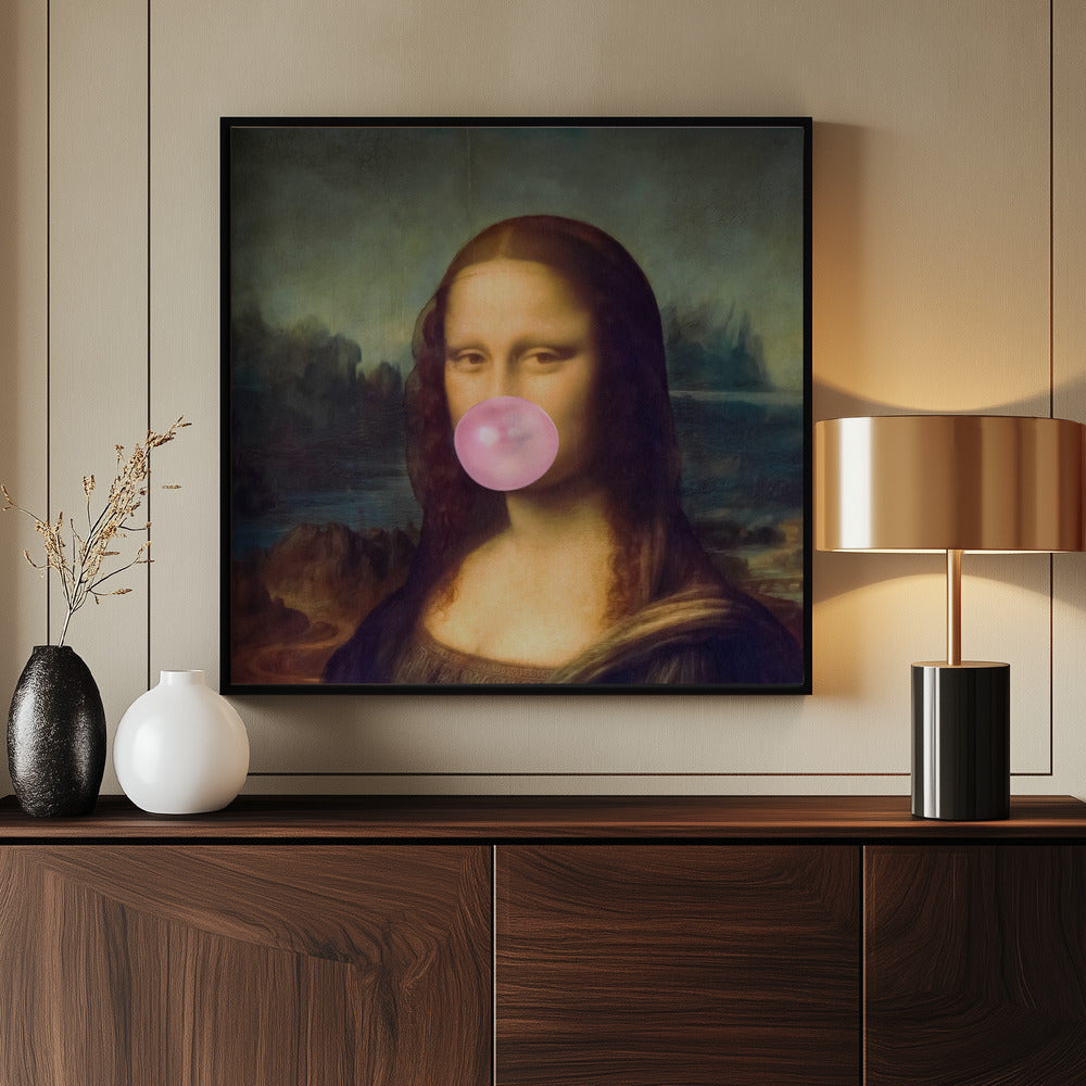 Mona Lisa Bubblegum | Poster