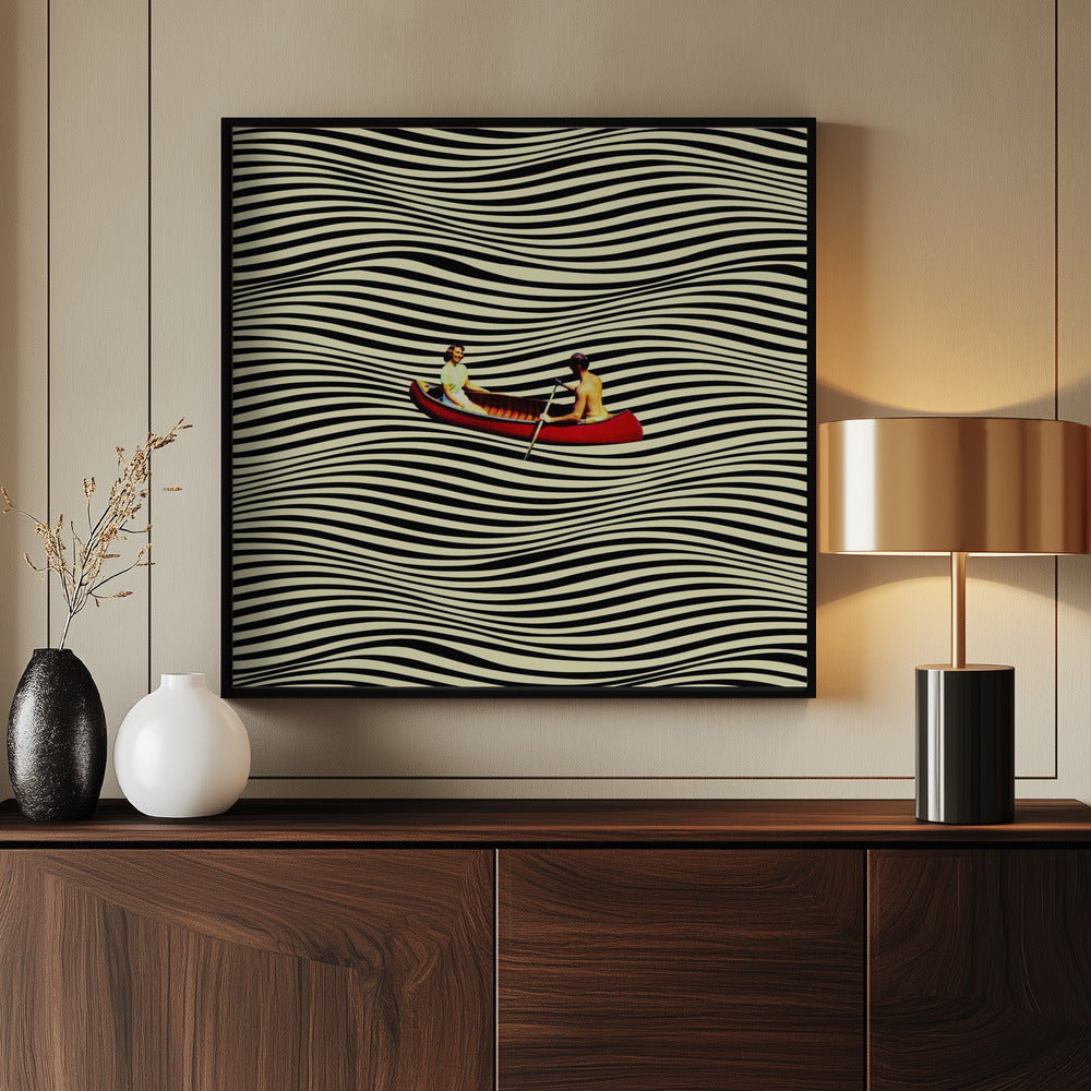 Illusoire boottocht | Poster