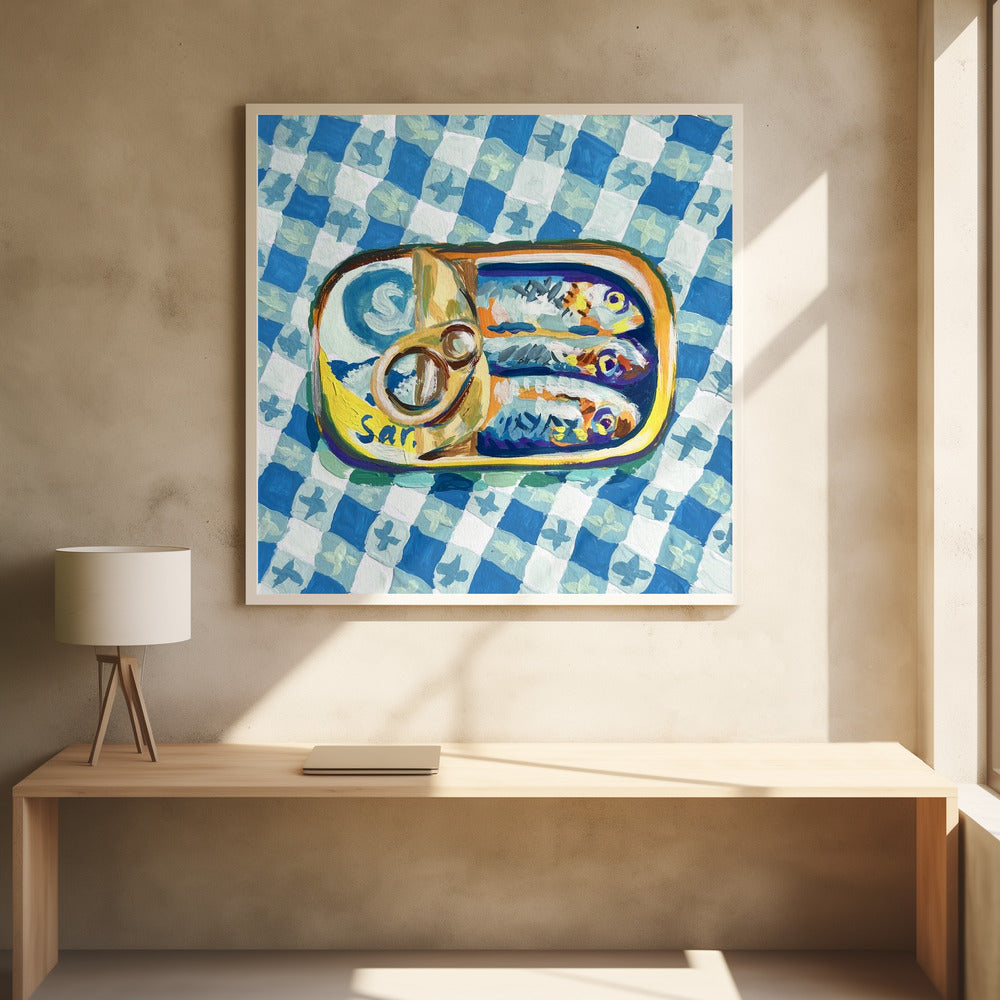 Blikje sardines | Poster