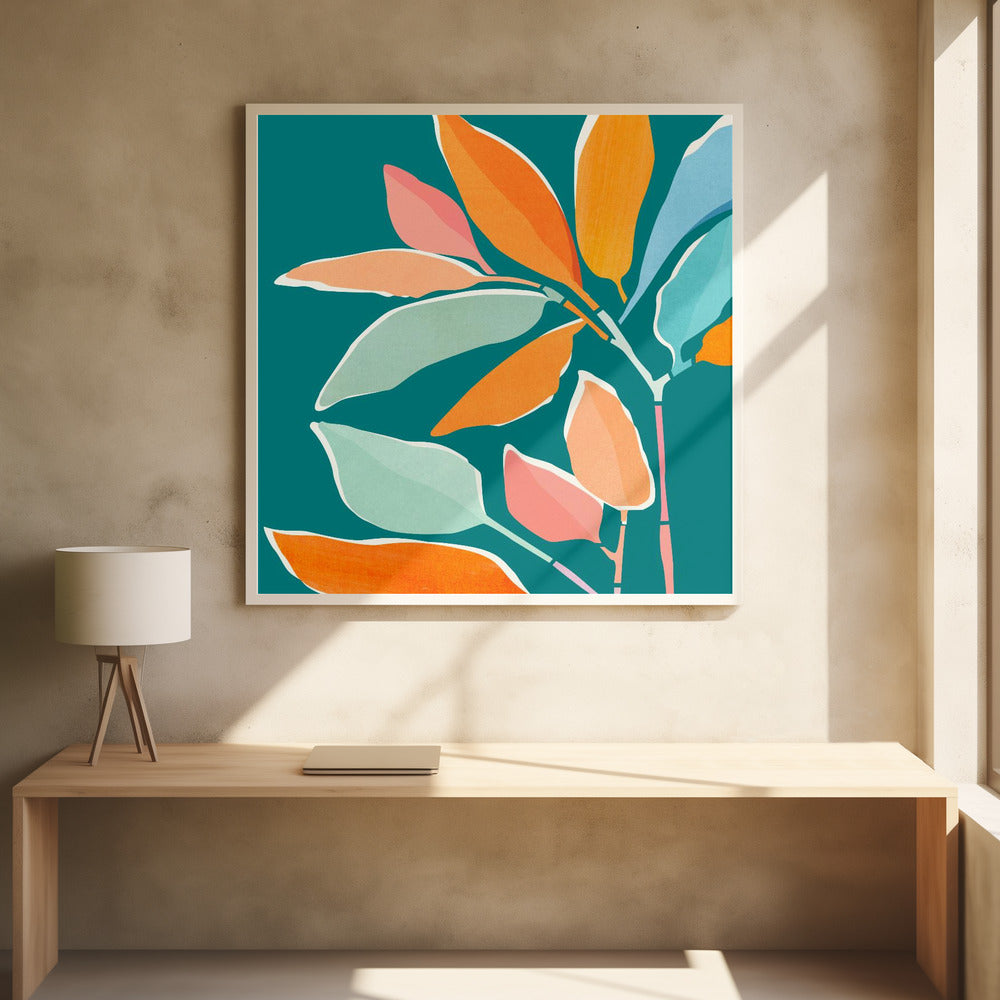 Magisch Regenboogbos | Poster