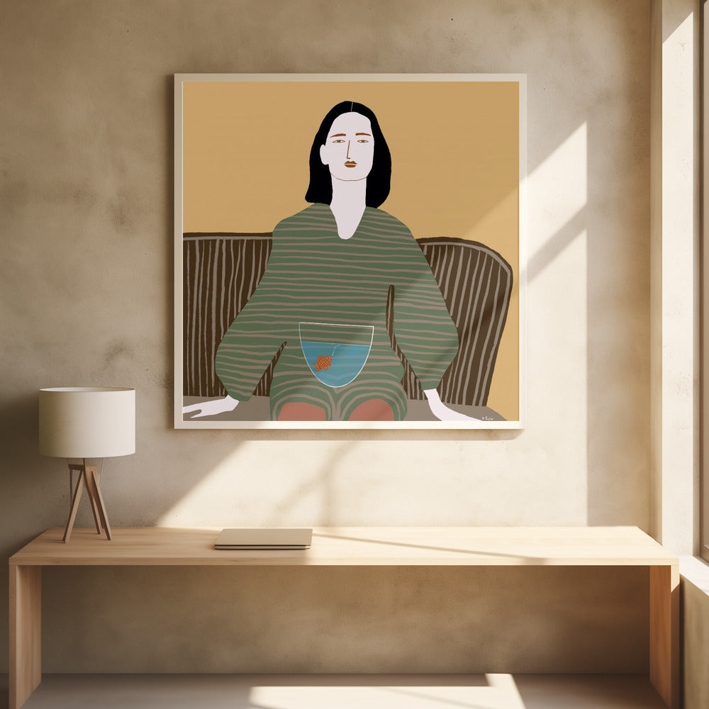 Fish lady | Poster