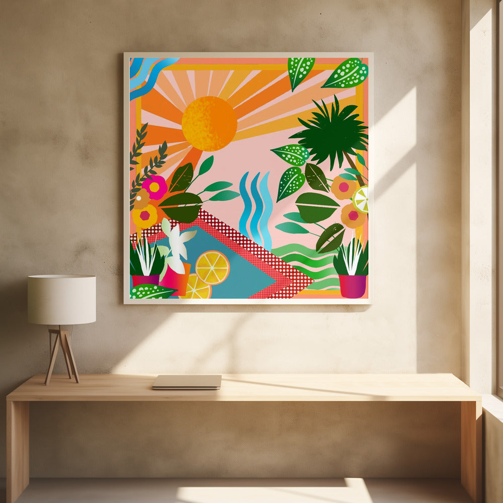 Tropische Hygge | Poster