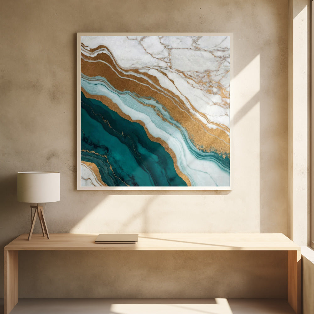 Gouden Adergolven | Poster