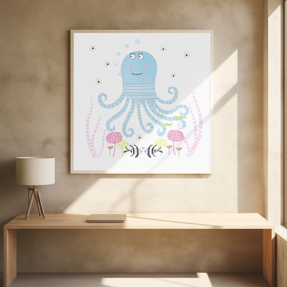 Lachende Zeevriend | Poster