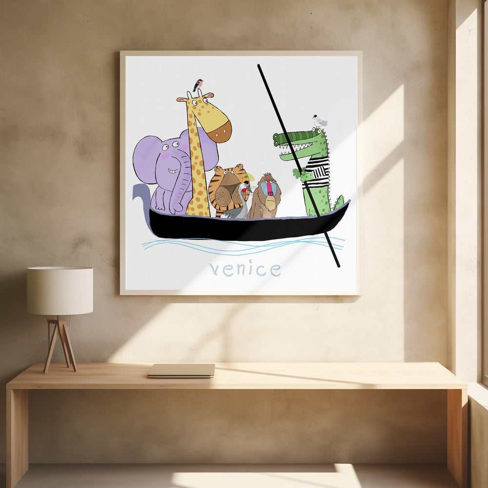 Venetiaanse safaritocht | Poster