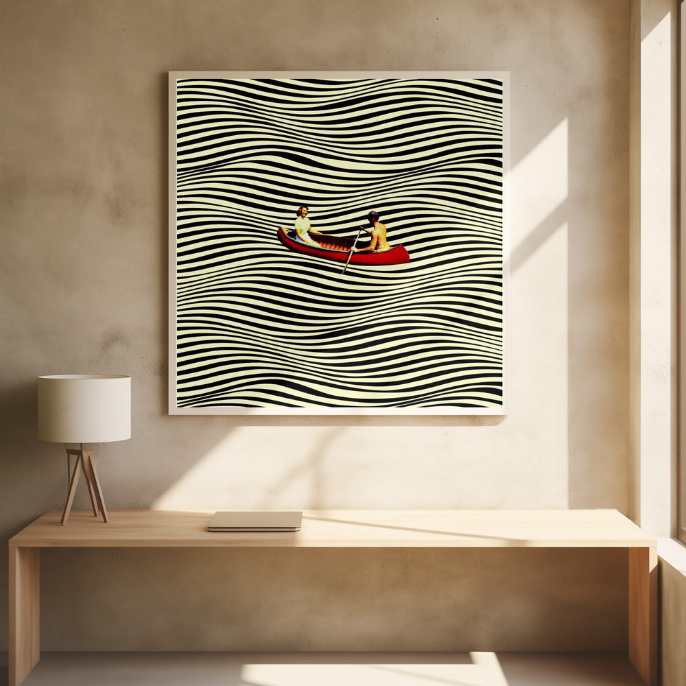 Illusoire boottocht | Poster