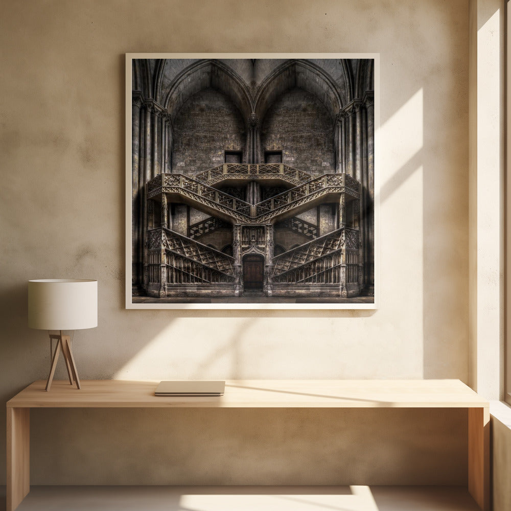 Eerbetoon aan Escher | Poster