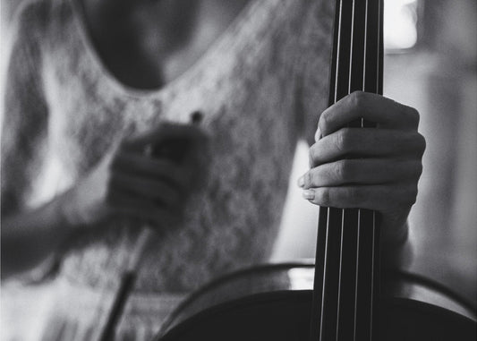 pauze voor de cello | Behang
