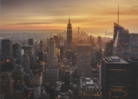 Het licht van Manhattan | Canvas