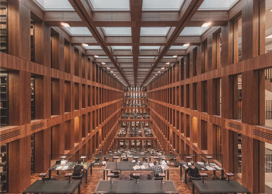 Bibliotheek in Berlijn. | Canvas