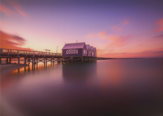 Busselton Zonsondergang | Canvas
