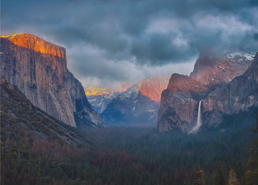 De Yin en Yang van Yosemite | Canvas