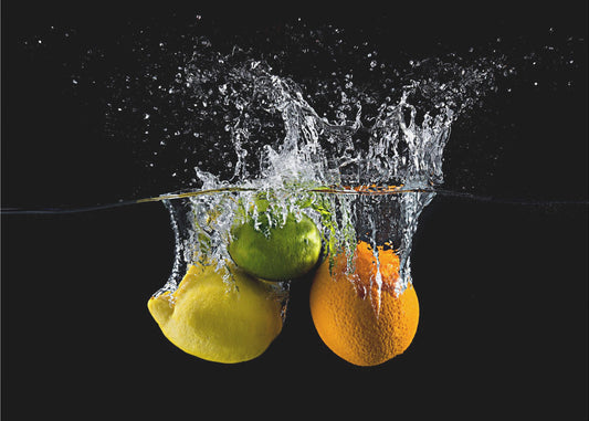 Citrus splash | Behang